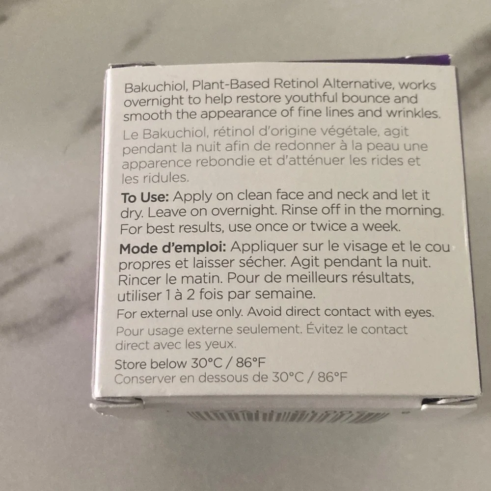 Rejuvenating Sleeping Mask - Purple